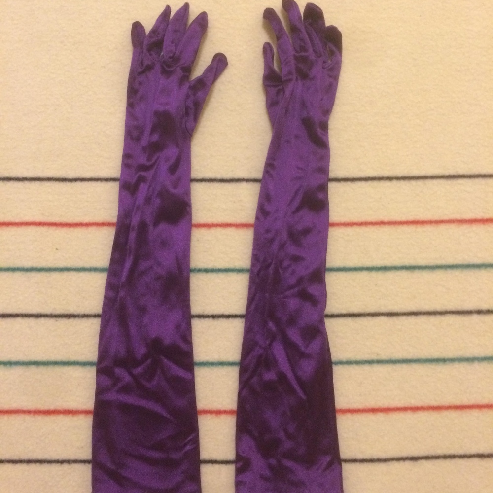 Jessica Rabbit Purple Gloves